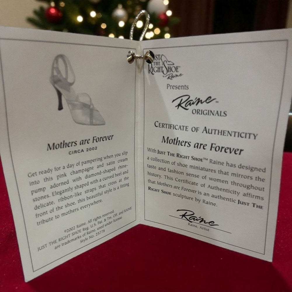 Just The Right Shoe - Mothers Are Forever - Picture 4 of 4